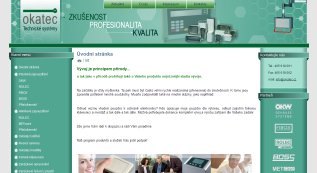 web pro OKATEC